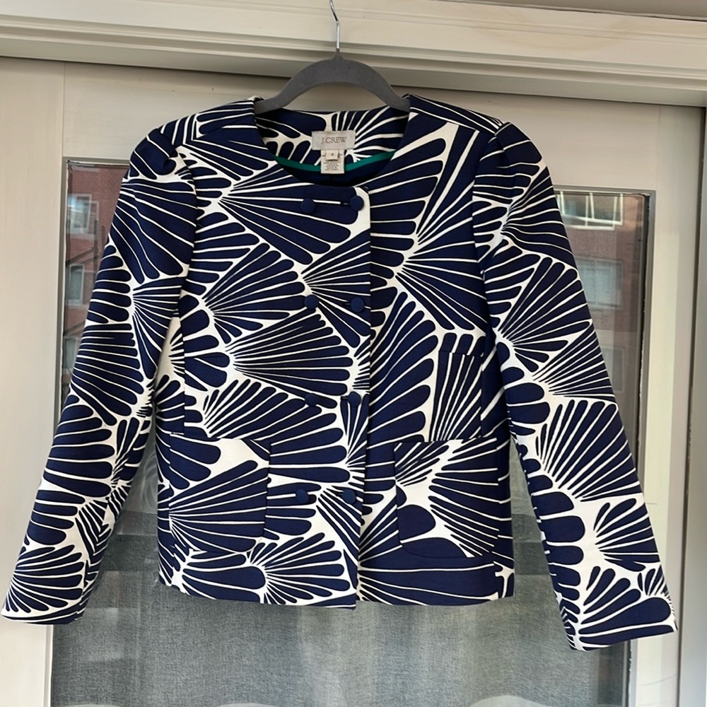 J.CREW Fanfare Double Breasted Lady Jacket
